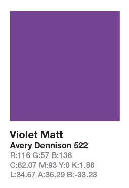 EG 522 Violet lesklá